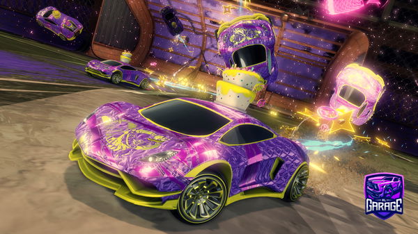 A Rocket League car design from Jbabe