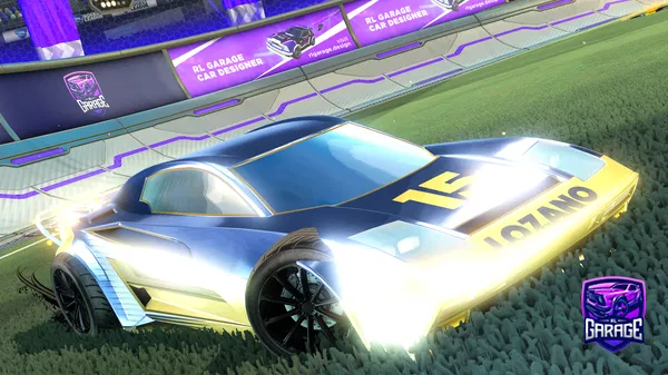 A Rocket League car design from ShadowKP