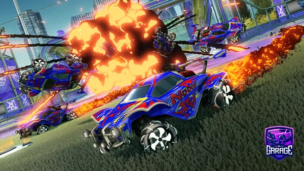 A Rocket League car design from HunterRayder93