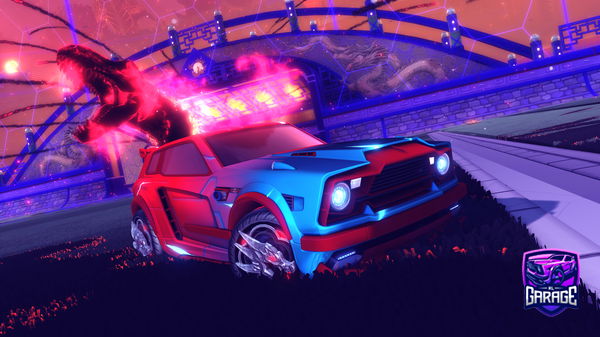 A Rocket League car design from xXXZerooXx