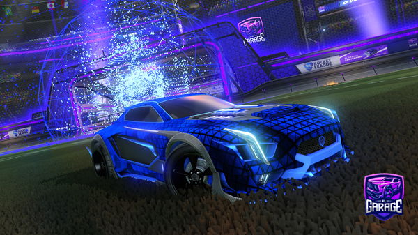 A Rocket League car design from Jam_ware