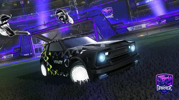 A Rocket League car design from NetfishHun