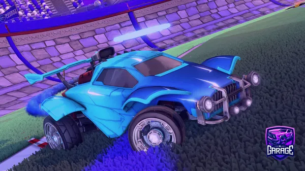 A Rocket League car design from alberito