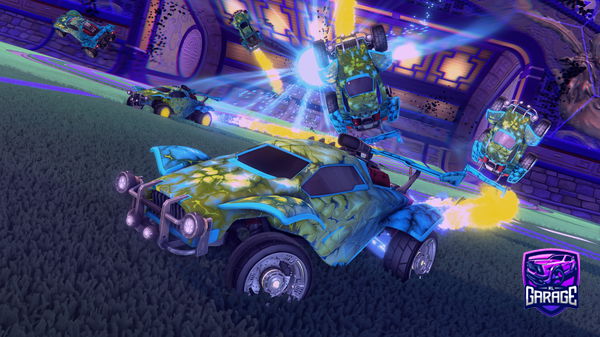 A Rocket League car design from NrgFishi