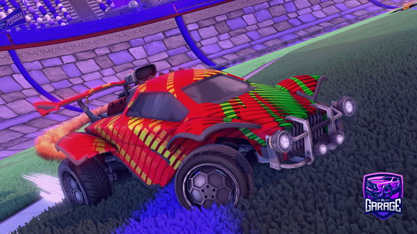 A Rocket League car design from Cosmic_Spurs