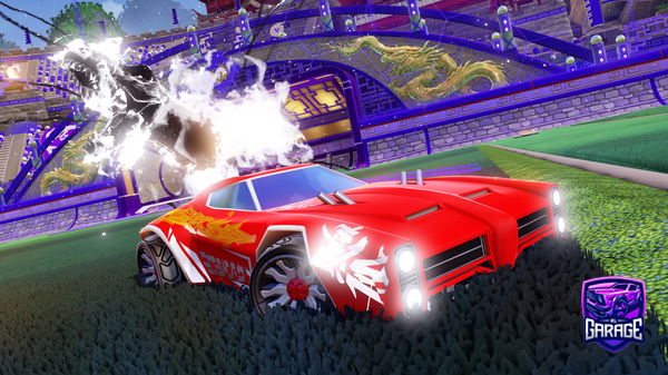 A Rocket League car design from Ashley_