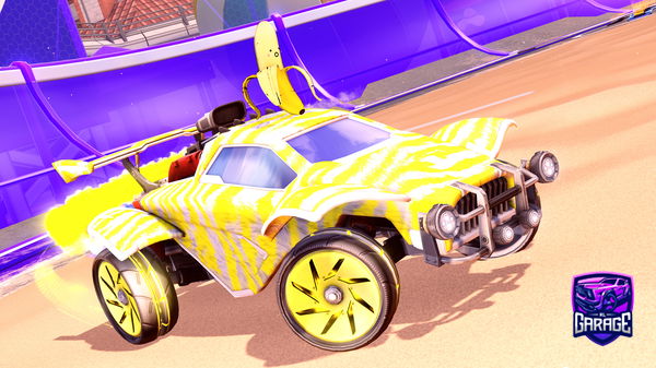 A Rocket League car design from VenaticTech8