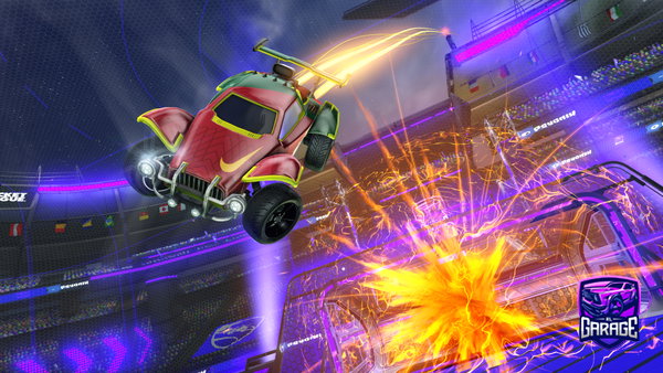 A Rocket League car design from mwkj