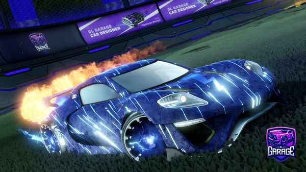 A Rocket League car design from teinstg3