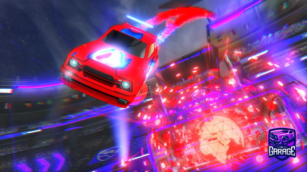 A Rocket League car design from enderben15