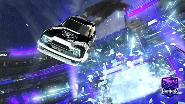 A Rocket League car design from ZX-_D4RKL4RG4