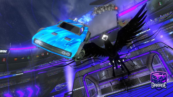 A Rocket League car design from DarkPasta