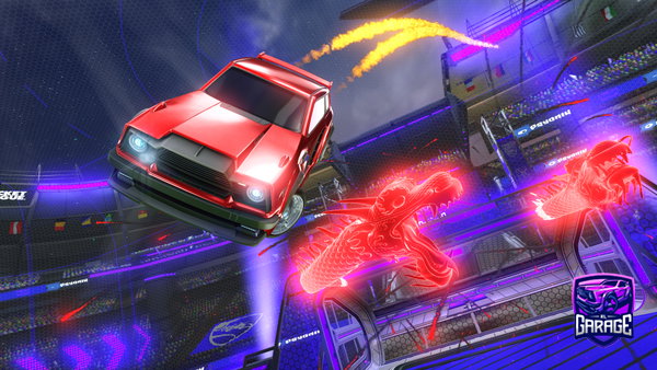 A Rocket League car design from Xell