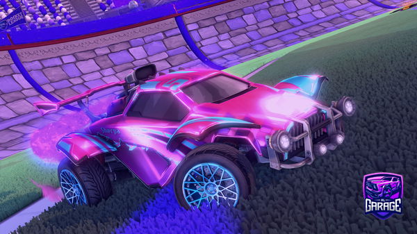 A Rocket League car design from HoopFestBaller30