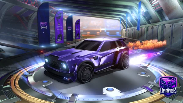 A Rocket League car design from Fake009