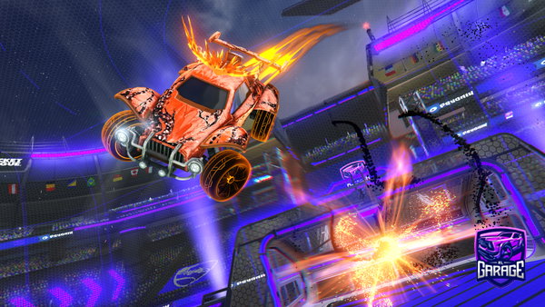 A Rocket League car design from BotCow27