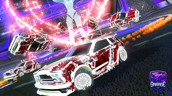 A Rocket League car design from oO0SilverHeelO0o