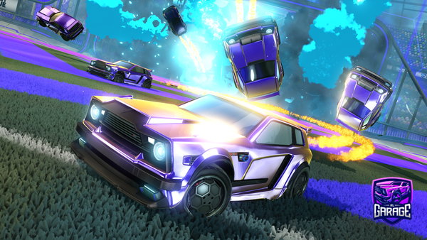 A Rocket League car design from ccurio