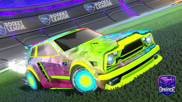 A Rocket League car design from MaxBesm