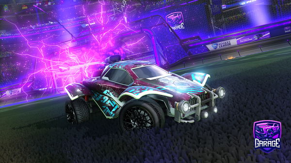 A Rocket League car design from Psych1cN1nja