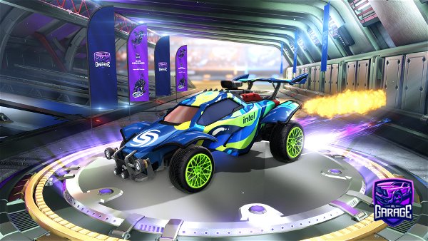 A Rocket League car design from itzOskyy