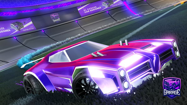 A Rocket League car design from Joemamagar