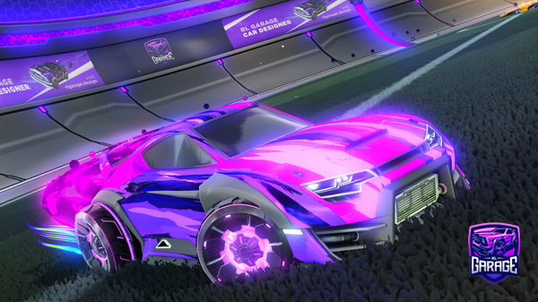 A Rocket League car design from Polarization3