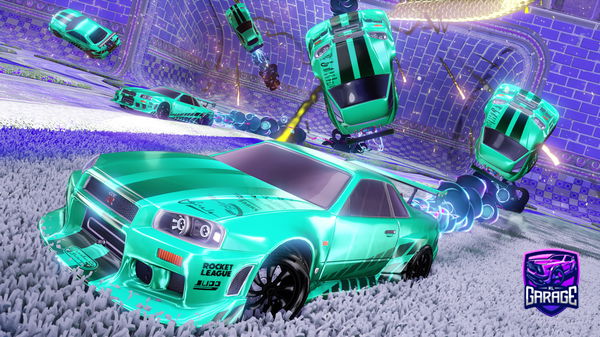 A Rocket League car design from soso91