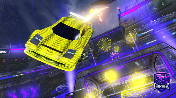 A Rocket League car design from Fishiey