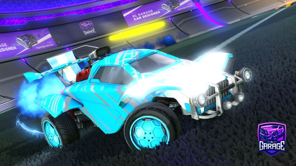 A Rocket League car design from morrubchen