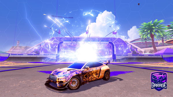 A Rocket League car design from Madmax74848