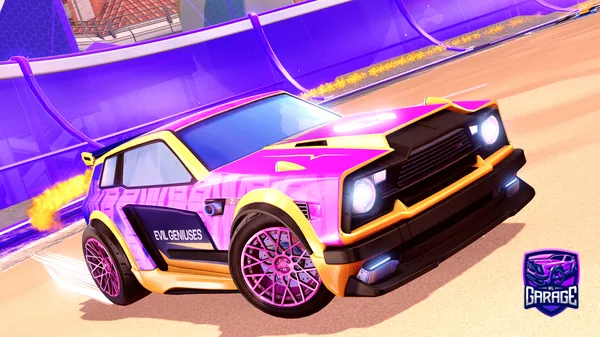 A Rocket League car design from maxencioRL