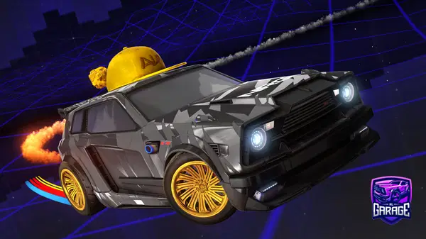 A Rocket League car design from THEO67210
