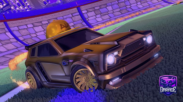 A Rocket League car design from SwtDrmz