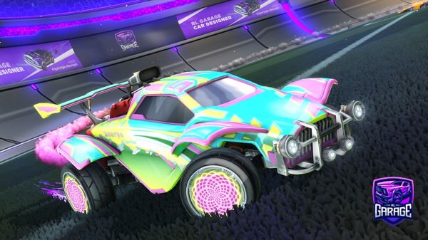 A Rocket League car design from ElgUaPeRaS