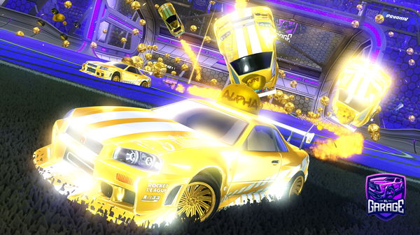 A Rocket League car design from Barnabastoki17