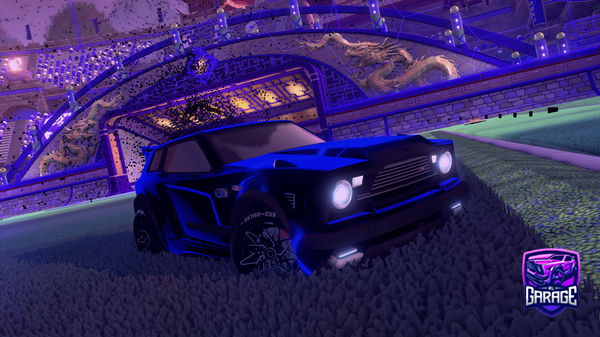A Rocket League car design from KingOfThaWolves_
