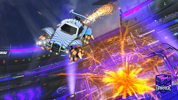 A Rocket League car design from drvL