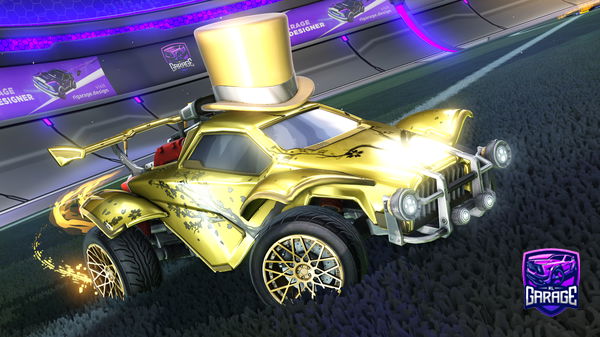 A Rocket League car design from MrCactus193