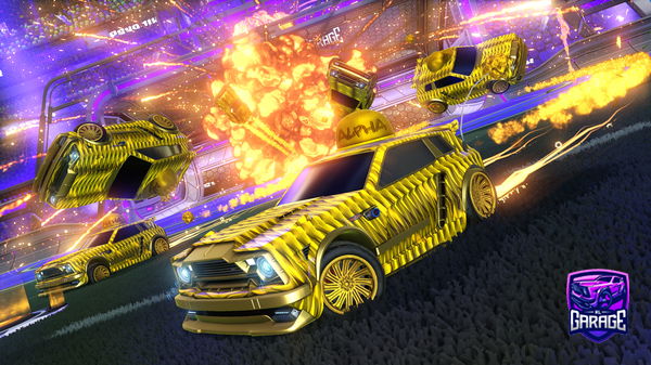 A Rocket League car design from GameManiaHD