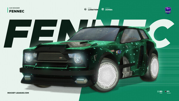 A Rocket League car design from LeyenDavid