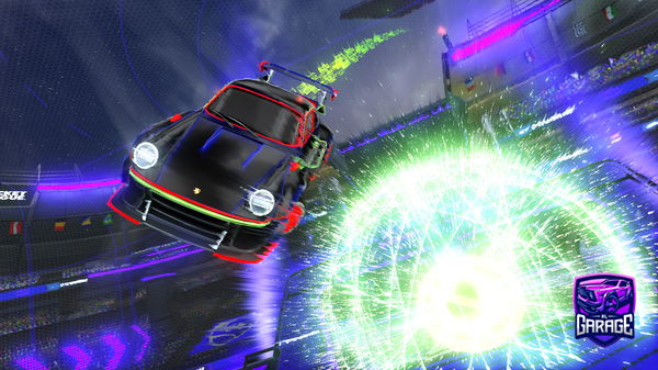 A Rocket League car design from BurningRocket07