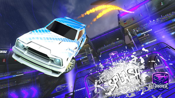 A Rocket League car design from ThroBredOnMe