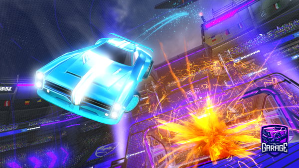 A Rocket League car design from Jverty