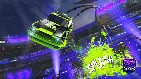A Rocket League car design from PSYCH0S1S