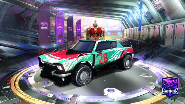 A Rocket League car design from Matheuskauss