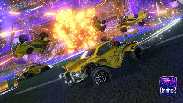 A Rocket League car design from qxilya