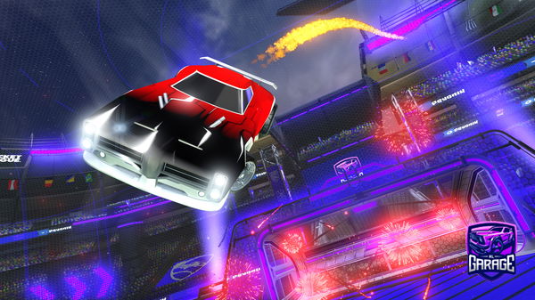 A Rocket League car design from MSereSM