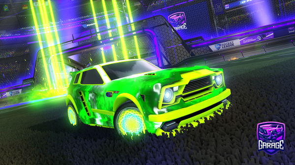 A Rocket League car design from JC_ROARS