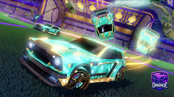 A Rocket League car design from Tilinxdddd